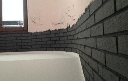 messa in posa di mattoni