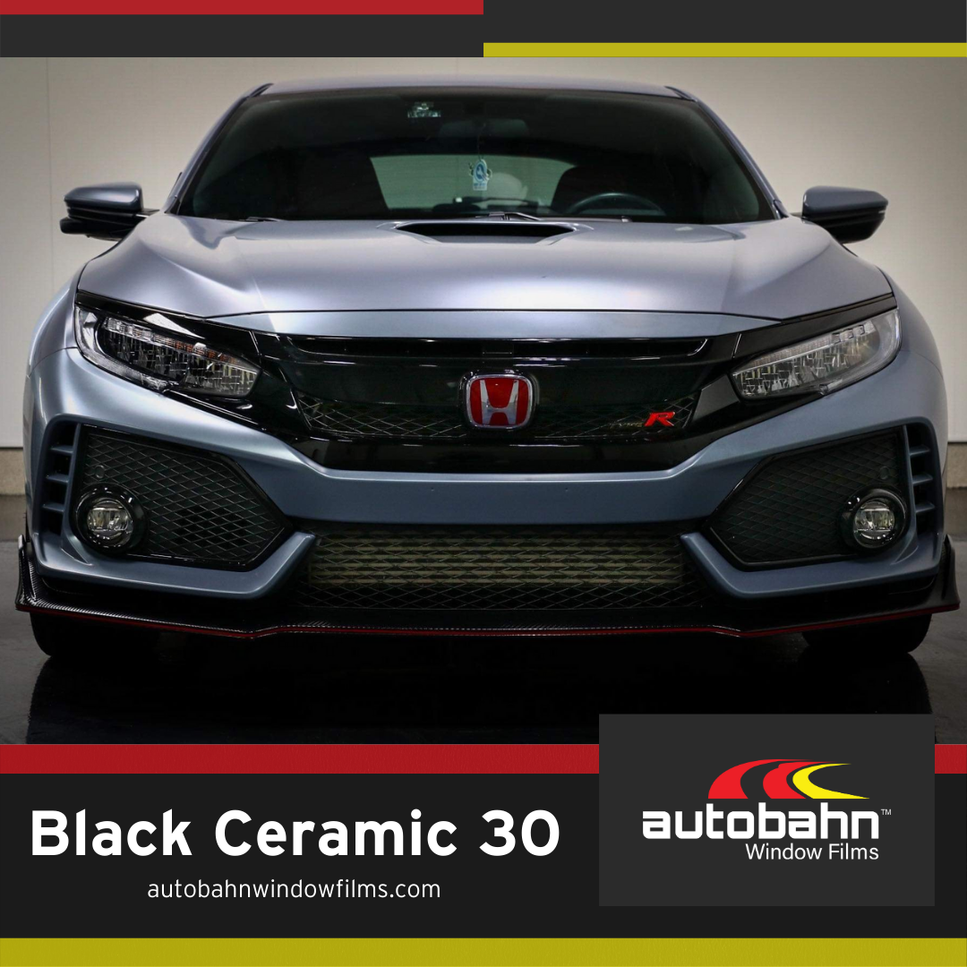 Autobahn black ceramic series on Honda