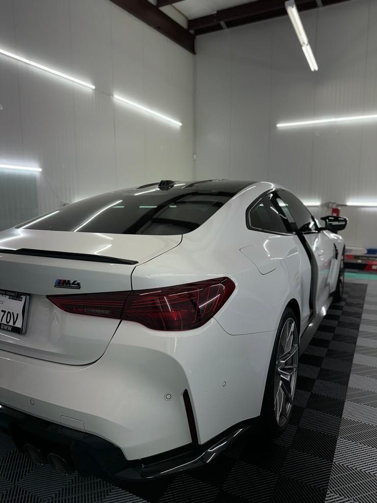 Bmw M4 after tinting process