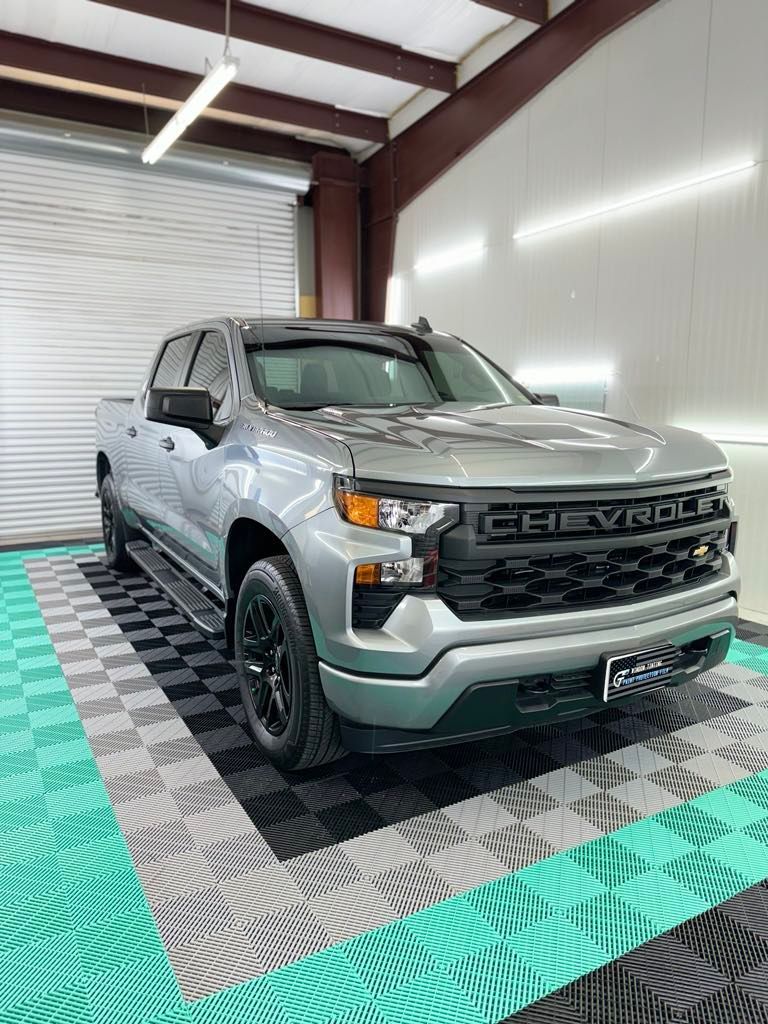 chevy silverado after tinting process