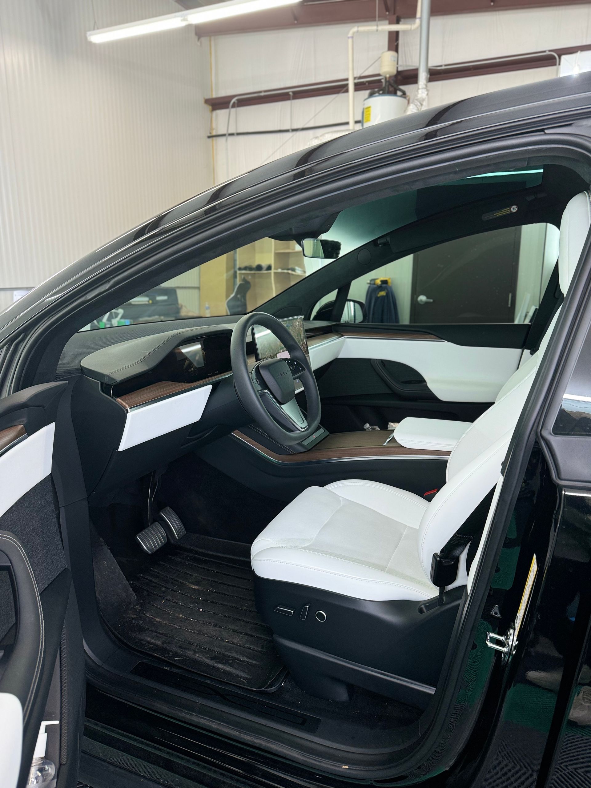 Tesla Model X with Tinted window