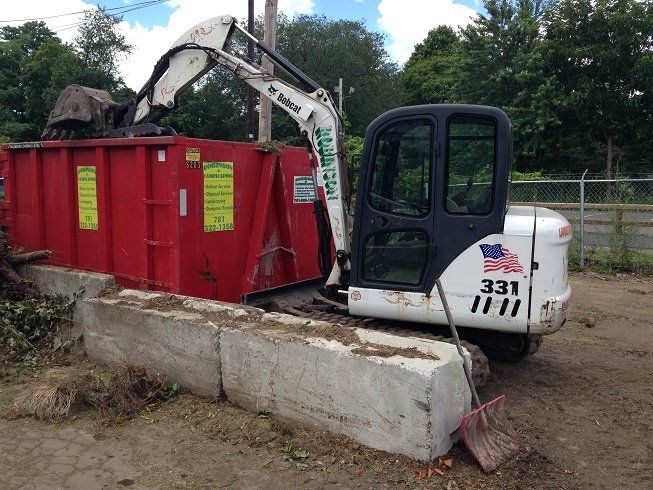 Construction Site Dumpster