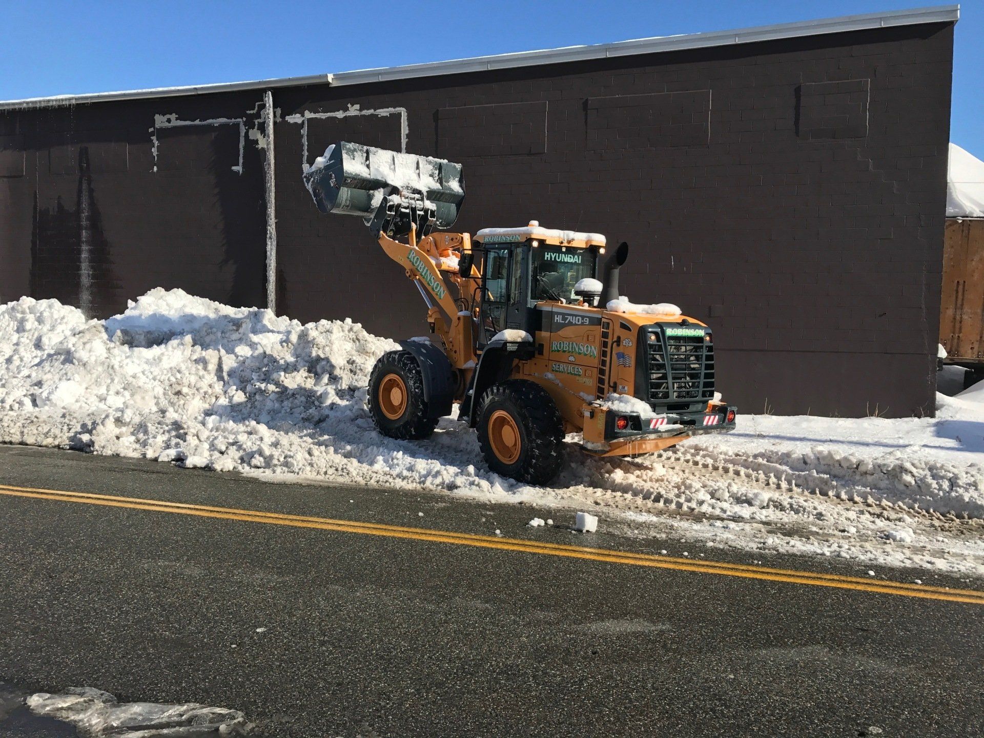 Robinson Services Snow Removal Equipment