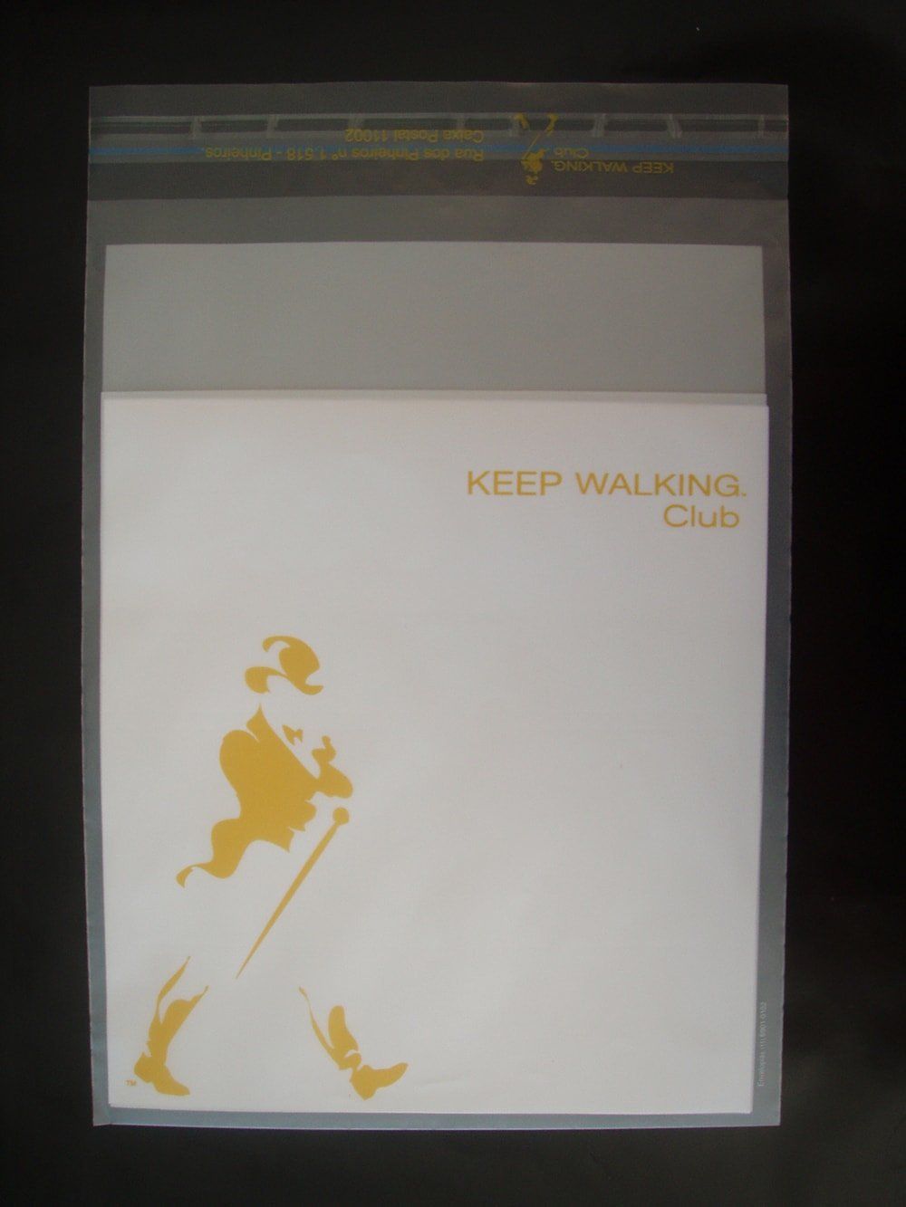 Envelope Promocional Johnny Walker- Enveloplás