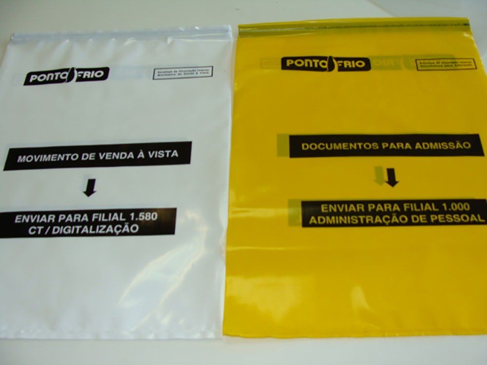 Envelope Promocional Ponto Frio - Enveloplás