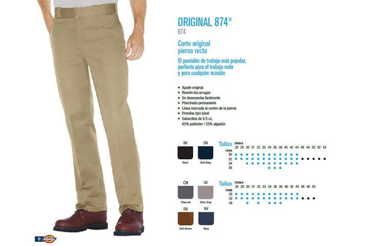BORDADOS Y MÁS - PANTALÓN DICKIES 874