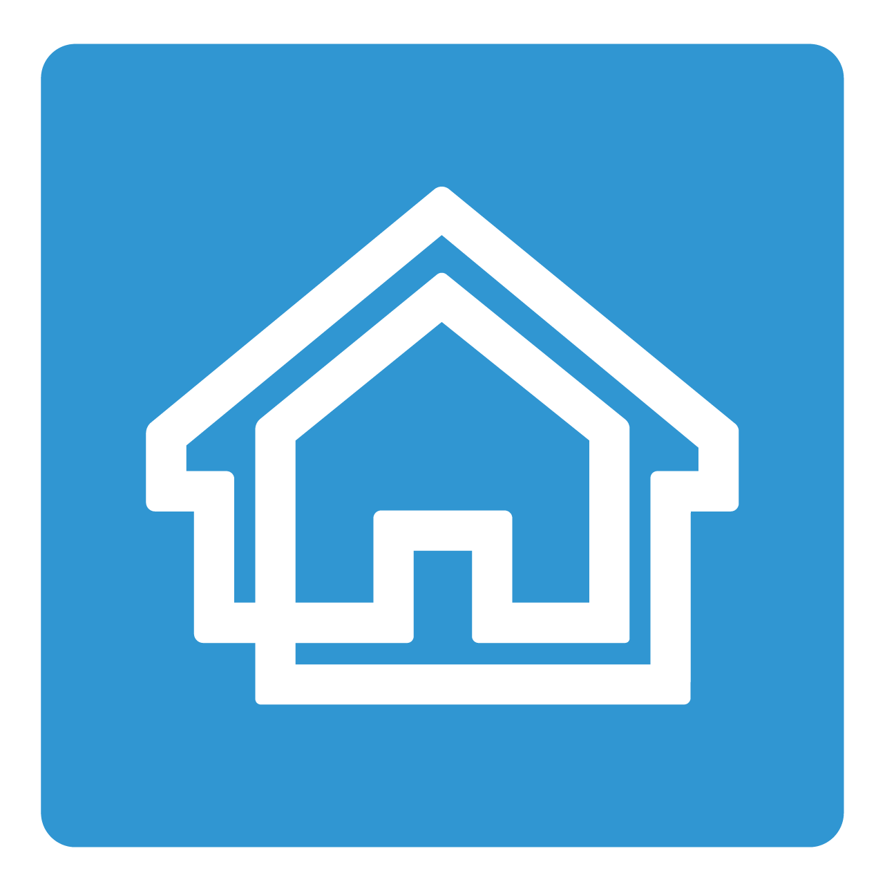 PIF Square Logo with house