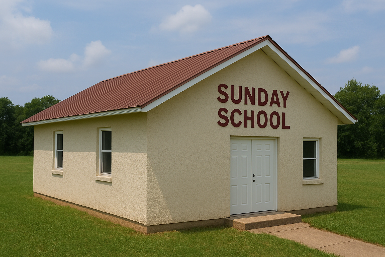 Proposed Sunday School Building