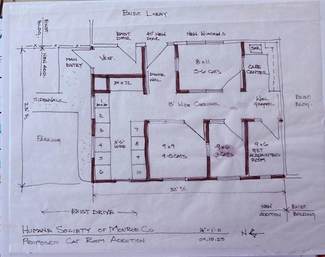 Monroe Humane Society shelter photo