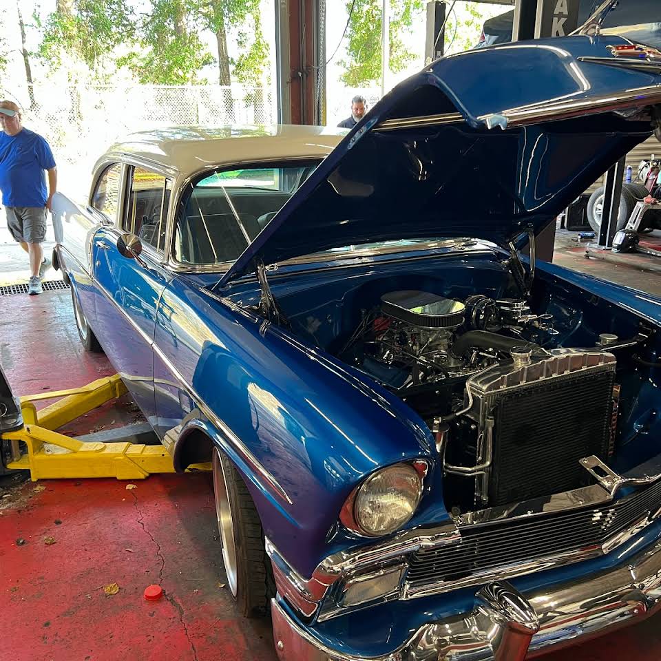 A vehicle at our auto repair shop