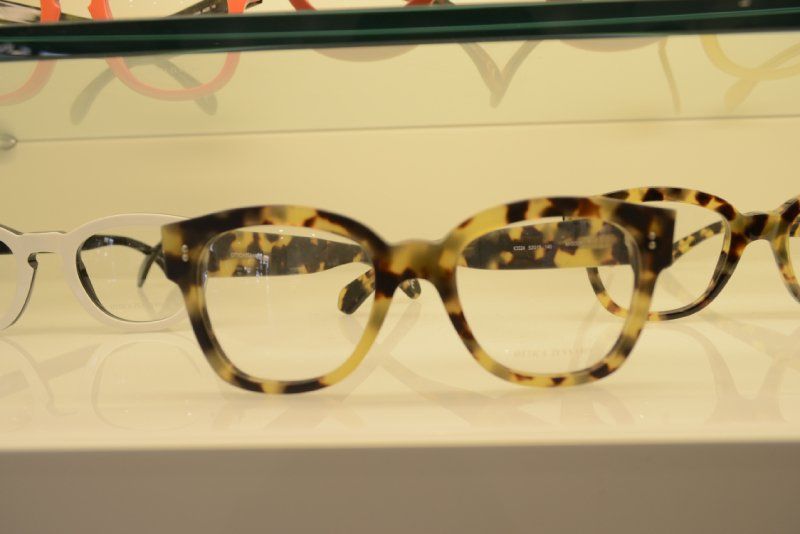 occhiali da vista leopardati