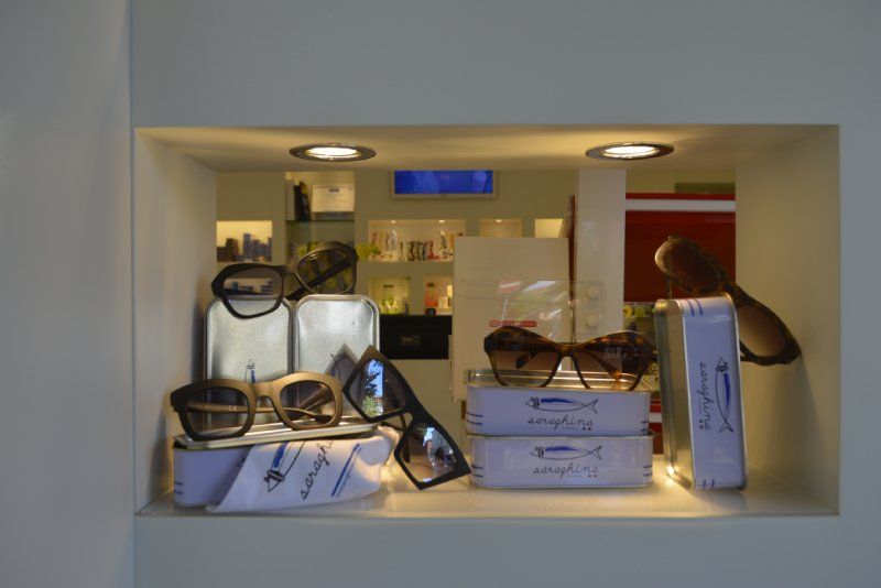 assortimento occhiali