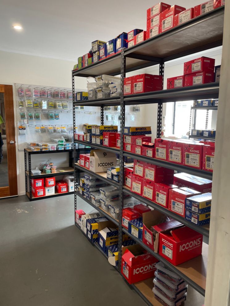 Various Fasteners Available at the Hardware Store  — Territory Timber and Hardware in Yarrawonga, NT