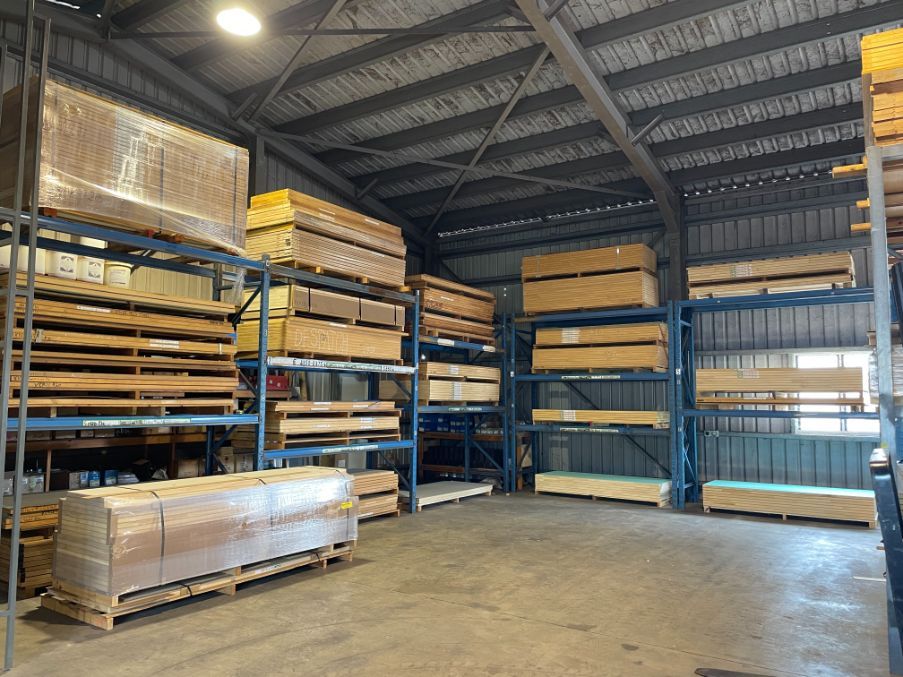 Pallets of Timber Wrapped and Ready for Transport  — Territory Timber and Hardware in Yarrawonga, NT