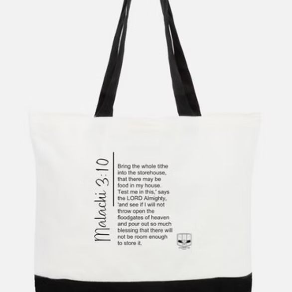 Malachi 3:10 Tote Bag