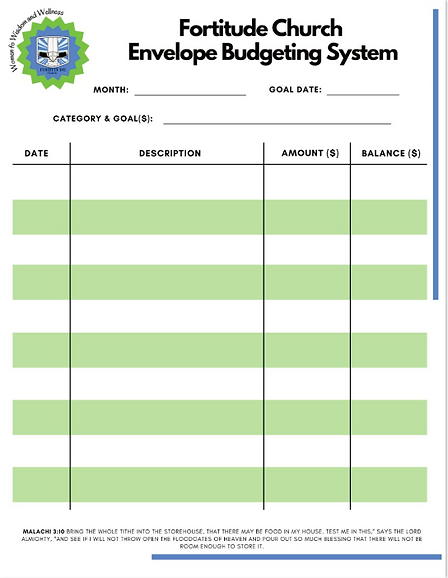 Envelope Budgeting System