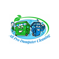 It is a logo for a dumpster cleaning company.