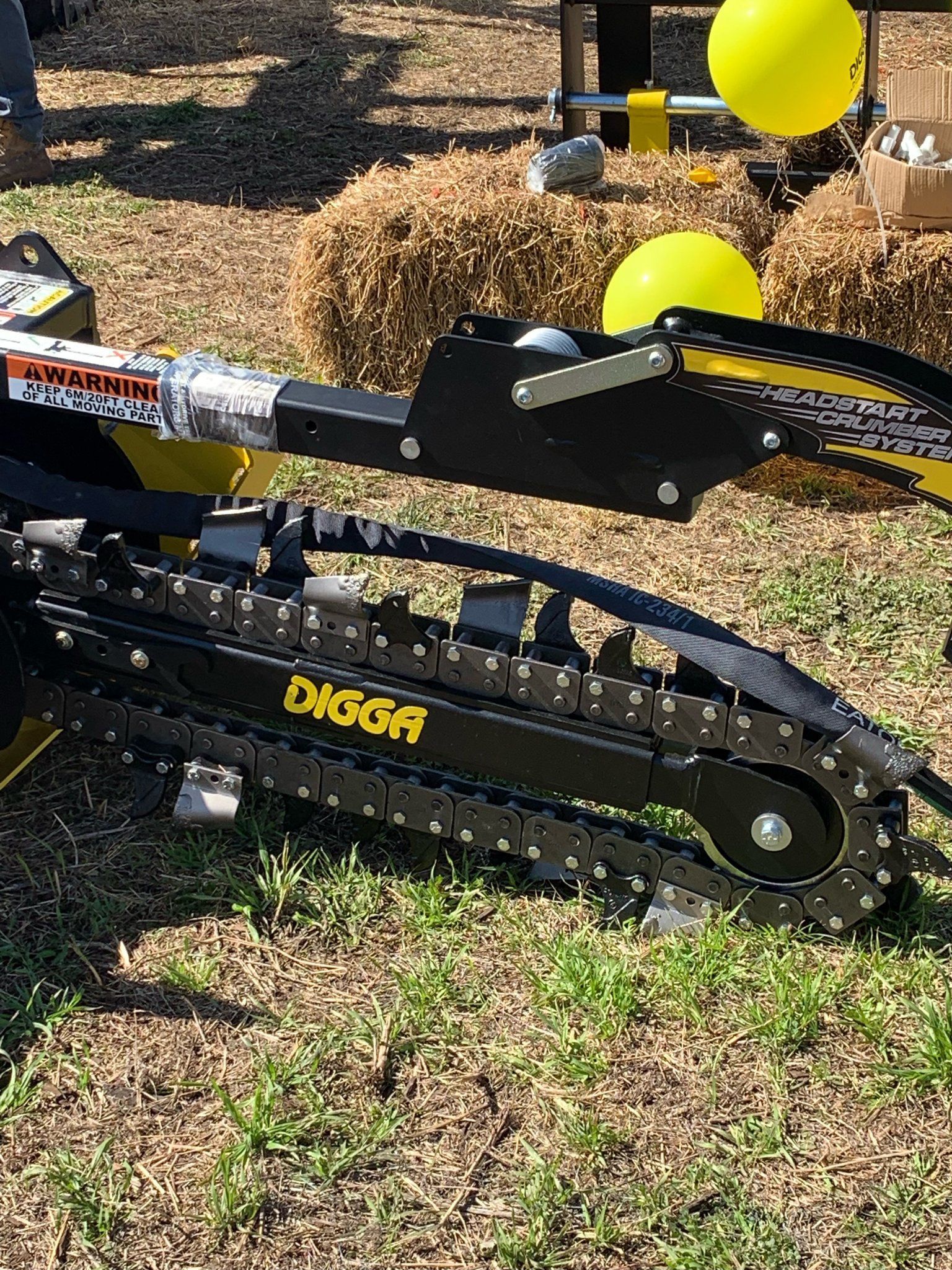 Digga Headstart Crumber System Equipment — Bearfast Bearquip In Taminda NSW