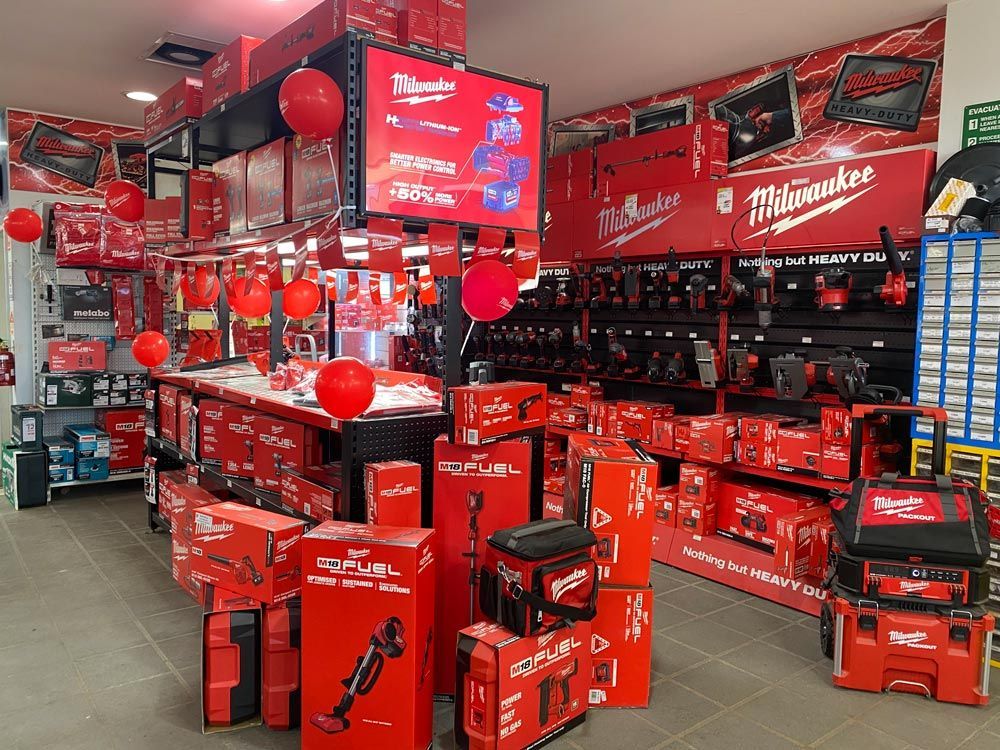Different Tools Displayed in A Tool Shop