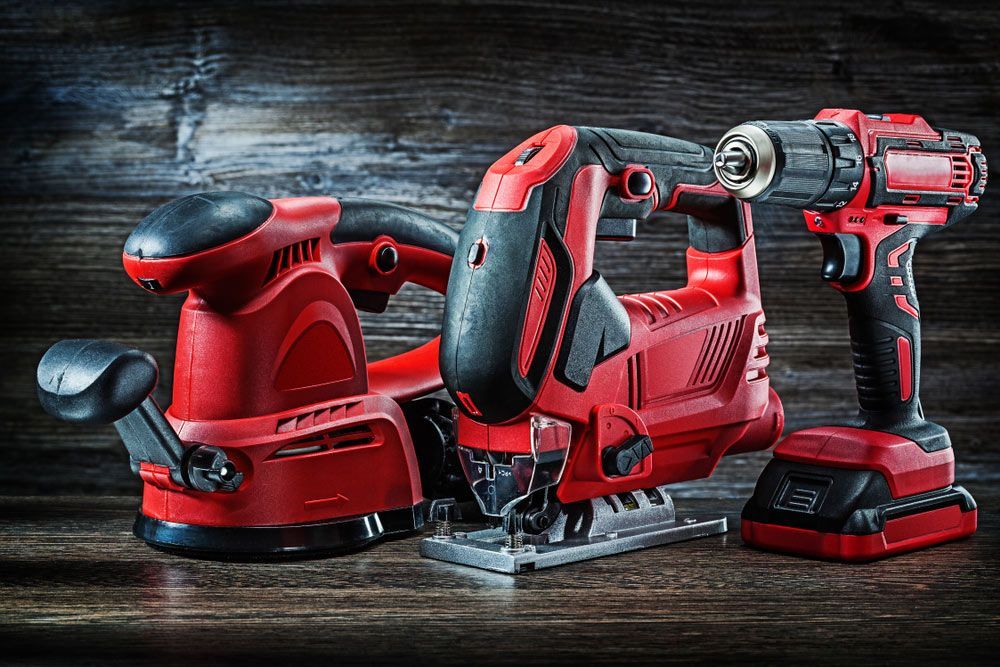 Electric Hand Tools Red Corded Jigsaw Cordless Drill And Speed Variable Power Small Plunge — Bearfast Bearquip In Tamworth NSW