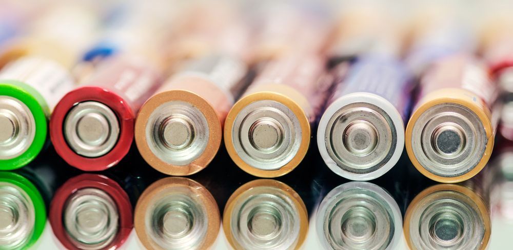 Pile Of Colorful Rows And Selection Of-AA Batteries — Bearfast Bearquip In Taminda NSW