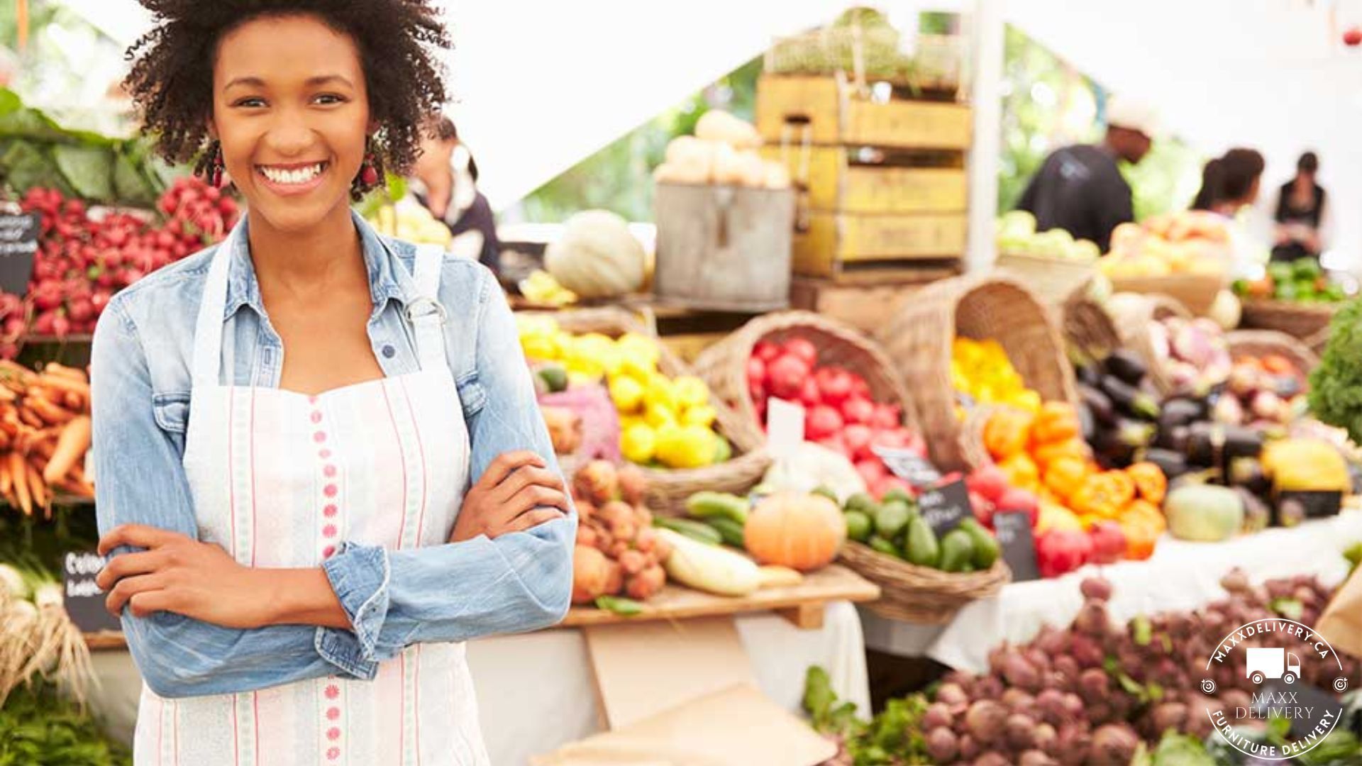 St. Lawrence Market fresh produce and local vendors - pictured by affordable movers