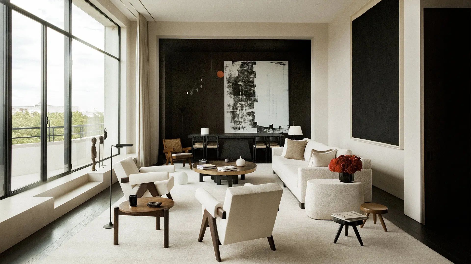 furniture movers Toronto, moving white living room for interior designer