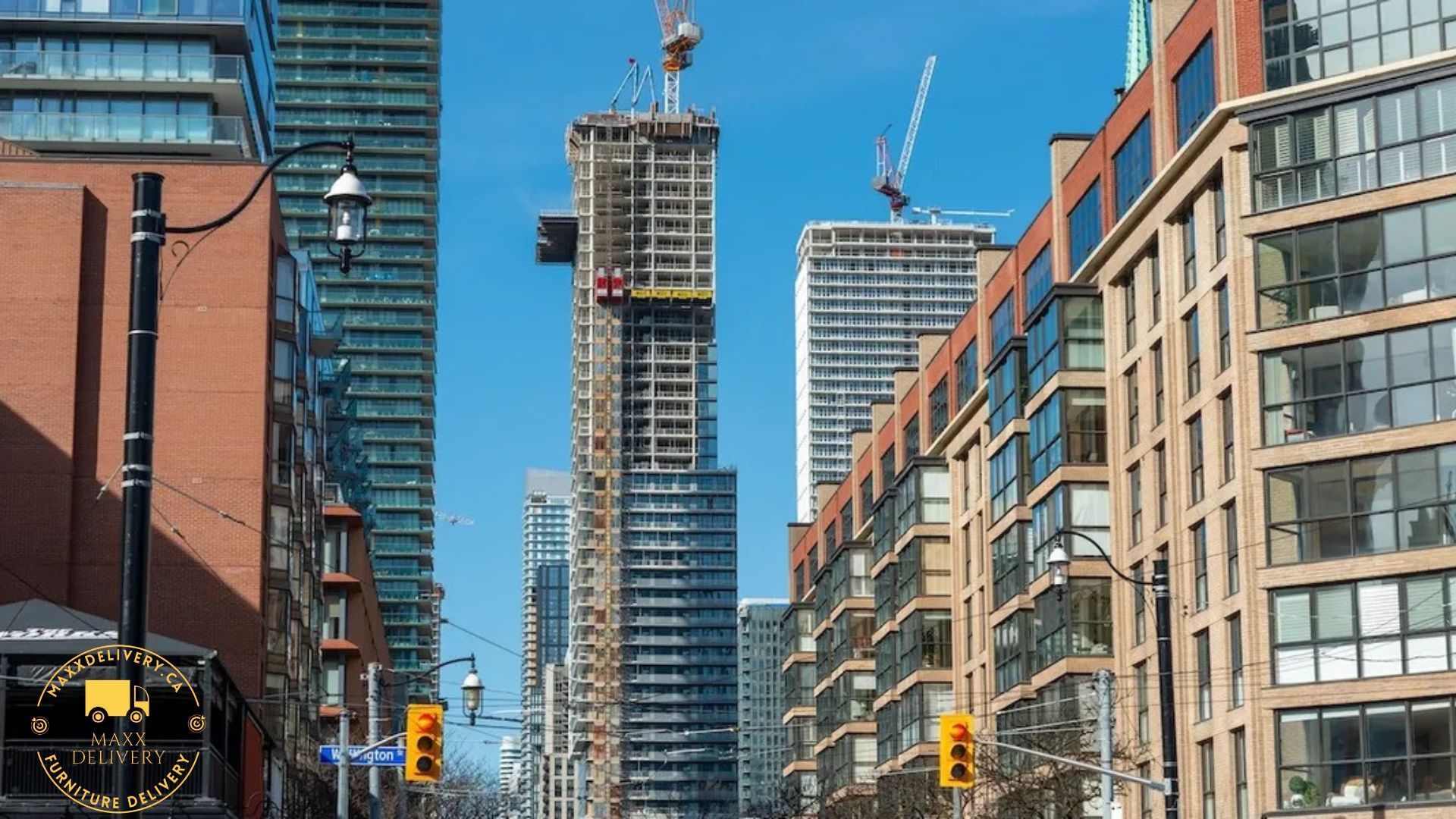 Toronto luxury apartment under construction