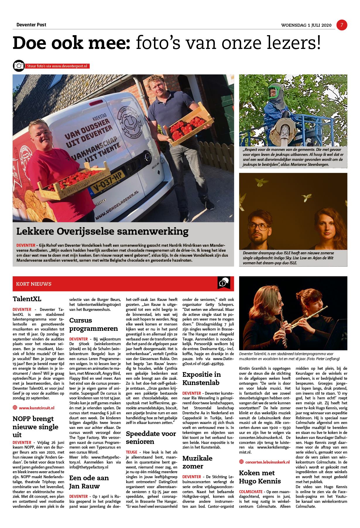 Deventer post ambachtelijk