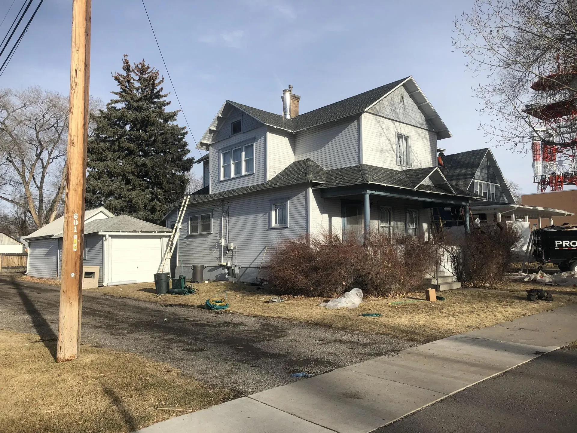 Workers On Roof — Montrose, CO — Pro Services Co, LLC