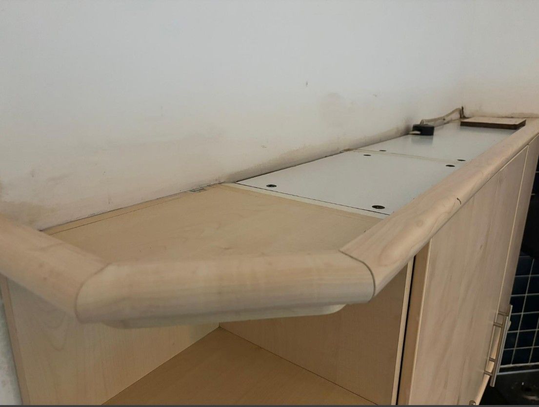 Squeaky Cleaners Nottingham after cleaning the dust and dumped items from the top of a wardrobe in East Bridgford