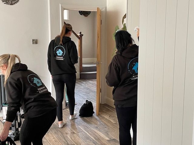 Squeaky Cleaners Nottingham cleaning a house in Langley Mill