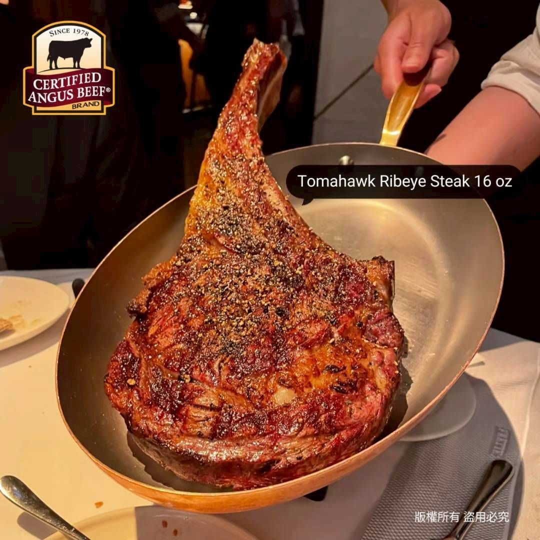 安格斯戰斧肋眼牛排