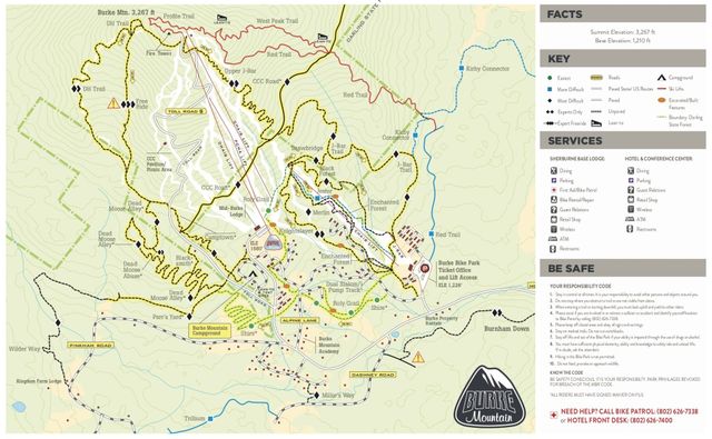 Burke mtn sales bike park