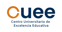 A logo for cuee centro universitario de excelencia educativa