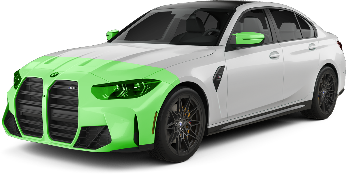 Partial Full Front - BMW M3 G80