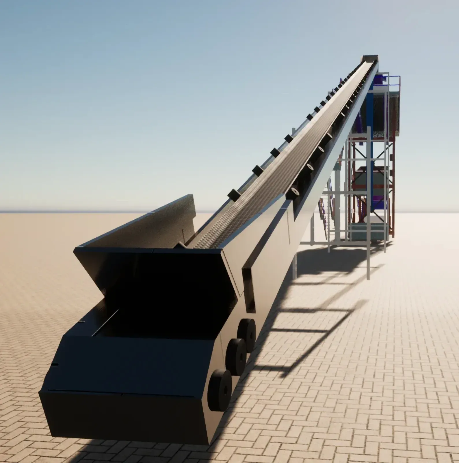 Conveyor Belt Perspective