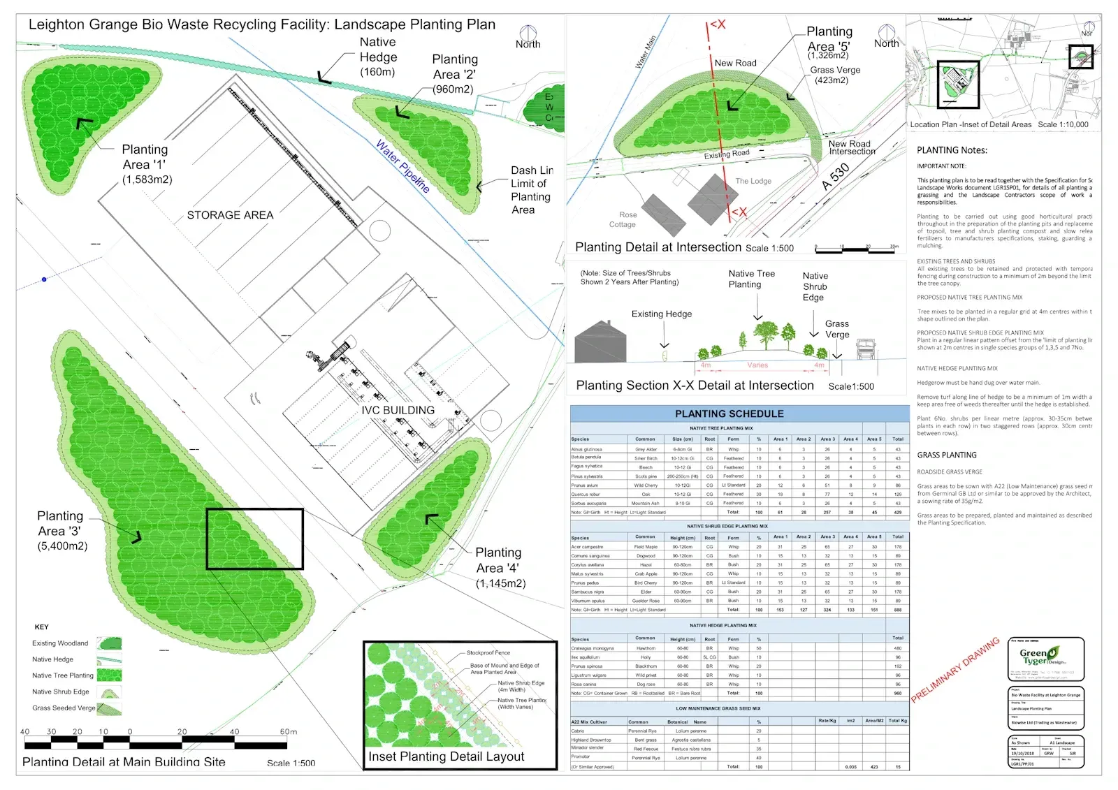 Landscape Concept Planting Plan