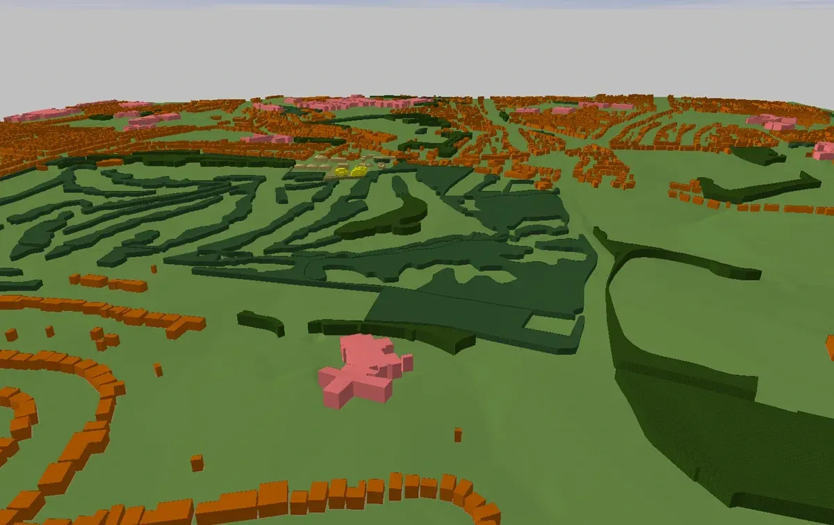 Visual impacts on landscape