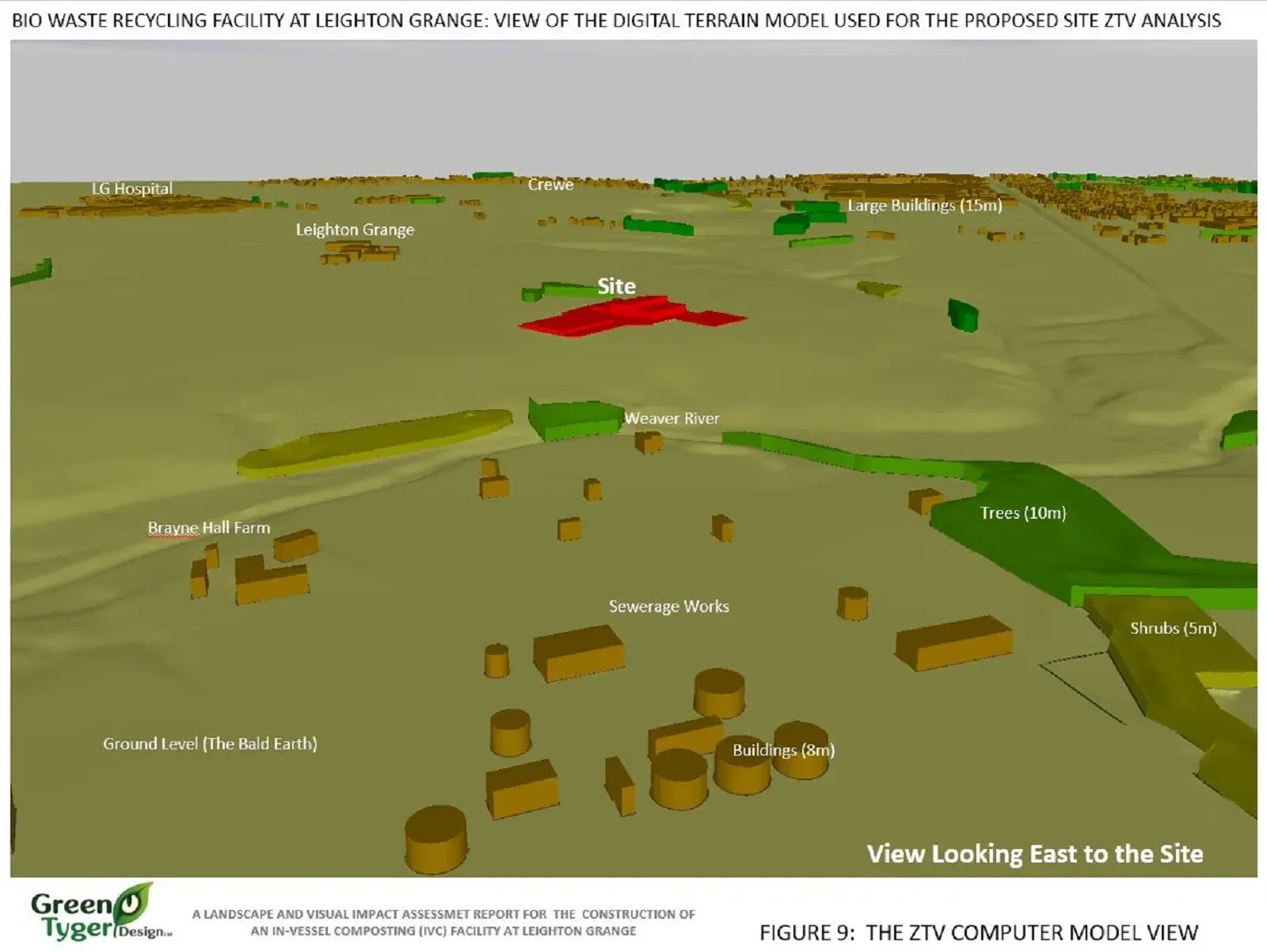 view of 3d model used for LVIA
