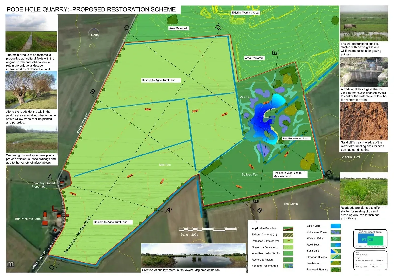 quarry restoration masterplan