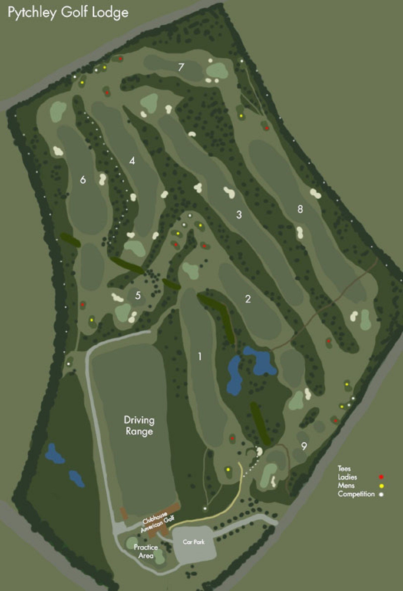 Golf Course Layout Plan