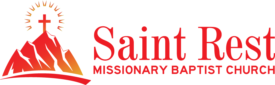 The logo for saint rest missionary baptist church