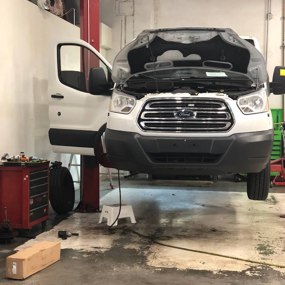 Car Under Repair — Santa Fe Springs, CA — JNJ Auto Repair