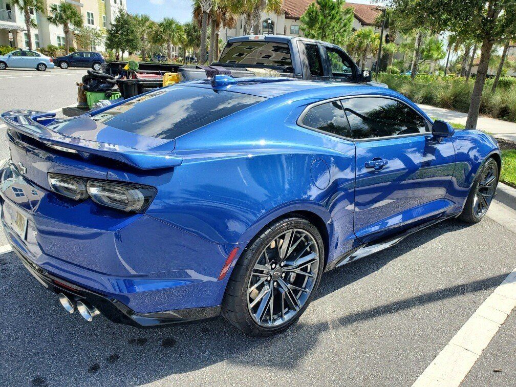 Cool And Modern Blue Car — Melbourne, Florida — A Absolute Mobile Auto Detailing
