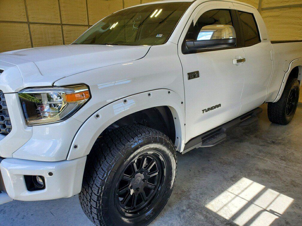 Very Clean White Pickup Truck — Melbourne, Florida — A Absolute Mobile Auto Detailing