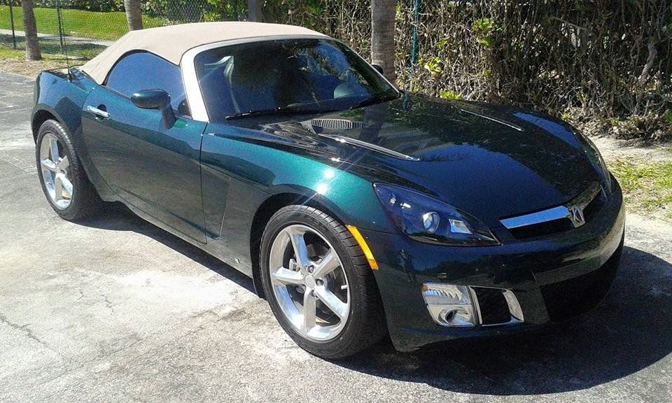 Convertible Car With Dark Color — Melbourne, Florida — A Absolute Mobile Auto Detailing