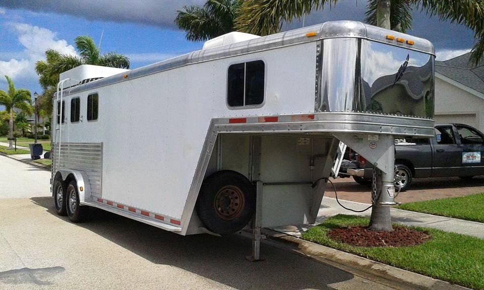 Horse Trailer Exterior View — Melbourne, Florida — A Absolute Mobile Auto Detailing