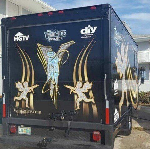 Vanilla Ice Trailer Truck — Melbourne, Florida — A Absolute Mobile Auto Detailing