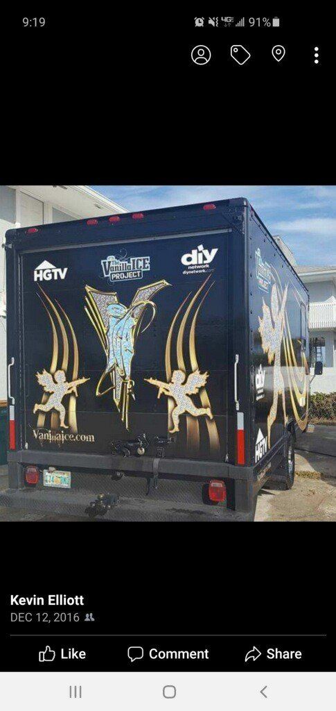 Trailer Of Vanilla Ice Truck — Melbourne, Florida — A Absolute Mobile Auto Detailing